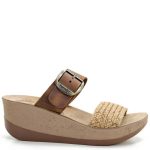 Fantasy Sandals Γυναικεία Ανατομική πλατφόρμα S5013 Roxy Taupe Brush