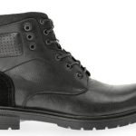 JK London Aνδρικά Μποτάκια  P57002601001 Μαύρο