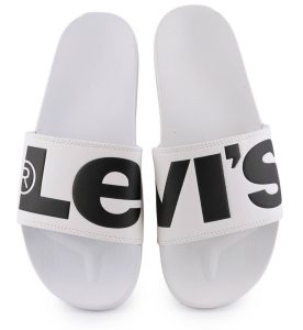 Levi's Ανδρικά Σαγιονάρες  231548-794 ΛΕΥΚΟ