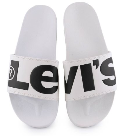 Levi's Ανδρικά Σαγιονάρες  231548-794 ΛΕΥΚΟ