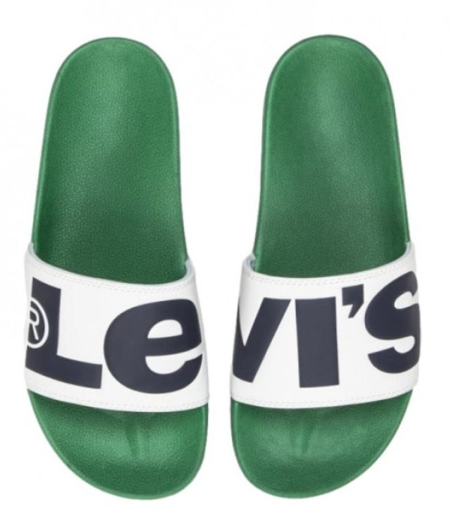Levi's Ανδρικές Παντόφλες 231548-794-551 Πράσινο