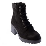 MTNG Γυναικεία μποτάκια suede c47478-58645 Black