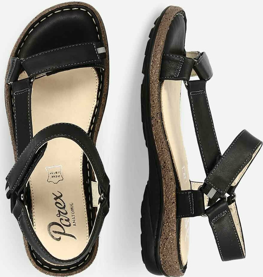 Parex Γυναικεία πέδιλα Comfort 11623021 Μαύρο
