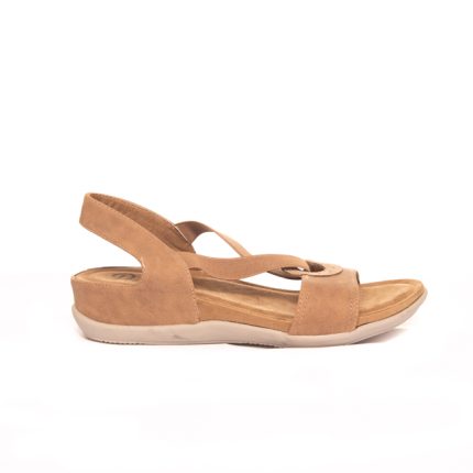 Parex Γυναικεία πέδιλα Comfort 11621022 Camel