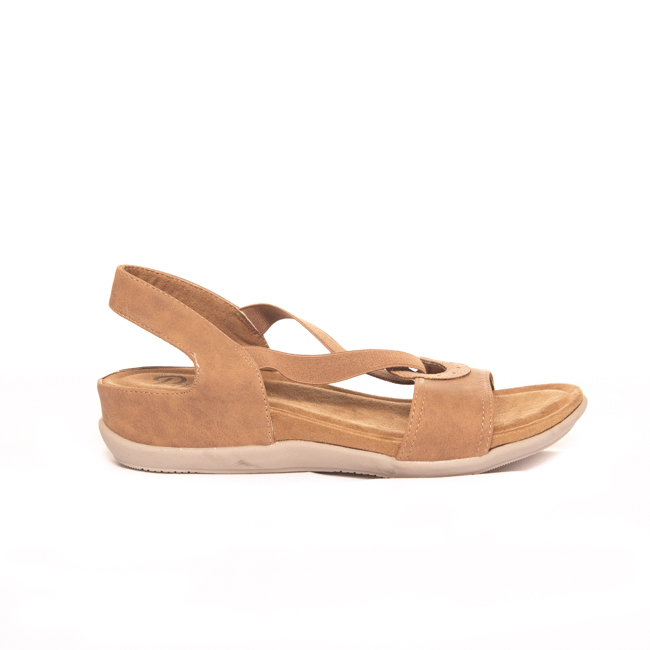 Parex Γυναικεία πέδιλα Comfort 11621022 Camel