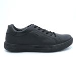 Pegada Ανδρικό Ανατομικό Δερμάτινο Sneaker 111501-11 Μαύρο