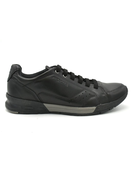 Pegada Ανδρικό Δερμάτινο Sneaker 116753-04 Μαύρο Pegada Ανδρικό Δερμάτινο Sneaker 116753-04 Μαύρο