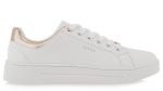 Seven Γυναικεία Sneaker Q157Q038265S Λευκό Ροζ Χρυσό