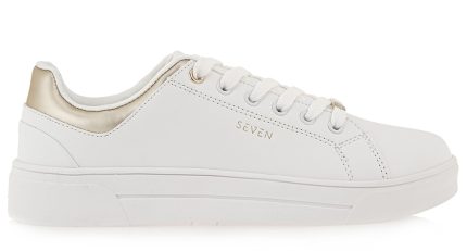 Seven Γυναικεία Sneaker Q157Q0382677 Λευκό Πλατίνα