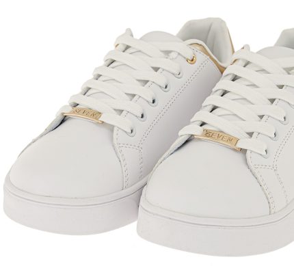 Seven Γυναικεία Sneaker Q157Q0382677 Λευκό Πλατίνα