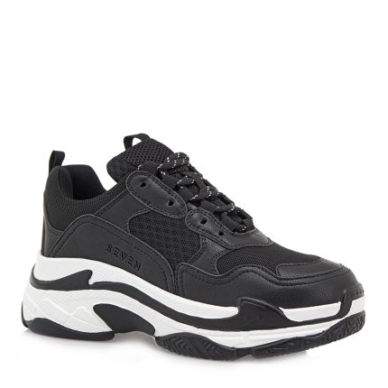 Seven Γυναικεία Sneaker R116W0373001 Μαύρο