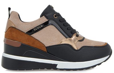 Seven Γυναικεία Sneaker R119R1413N37 Μαύρο