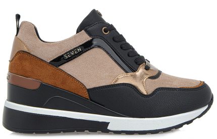 Seven Γυναικεία Sneaker R119R1413N37 Μαύρο