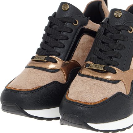 Seven Γυναικεία Sneaker R119R1413N37 Μαύρο