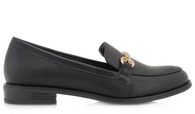 Seven Γυναικεία Loafer R134Y2221001 Μαύρο