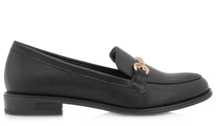 Seven Γυναικεία Loafer R134Y2221001 Μαύρο