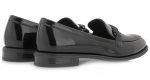 Seven Γυναικεία Loafer R134Y2221028 Μαύρο Βερνί Σπαστό