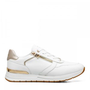 Seven Γυναικείο Sneaker S119R1103677 Λευκό - Πλατίνα