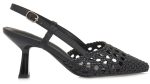 Seven Γυναικεία Slingback Γόβα S470V3034001 Μαύρο