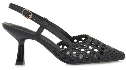 Seven Γυναικεία Slingback Γόβα S470V3034001 Μαύρο