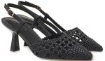 Seven Γυναικεία Slingback Γόβα S470V3034001 Μαύρο