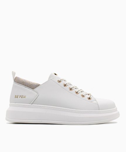 Seven Γυναικείο Sneaker T119R205208E03 205 Λευκό Πλατίνα