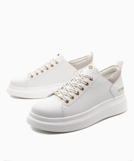 Seven Γυναικείο Sneaker T119R205208E03 205 Λευκό Πλατίνα