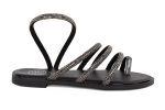 Seven Γυναικείο Σανδάλι P3300-388 O468D388100105 Μαύρο