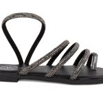 Seven Γυναικείο Σανδάλι P3300-388 O468D388100105 Μαύρο