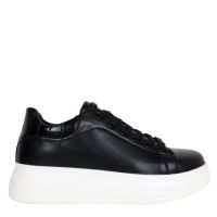 Seven Γυναικείο Sneakers  P119R7012 12J Μαύρο Croco