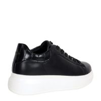 Seven Γυναικείο Sneakers P119R7012 12J Μαύρο Croco