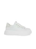 Seven Γυναικείο Sneaker P119R721225P Λευκό Κροκό