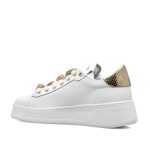 Seven Γυναικείο Sneaker T125Q791252R Λευκό Χρυσό