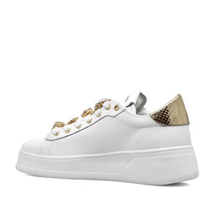 Seven Γυναικείο Sneaker T125Q791252R Λευκό Χρυσό