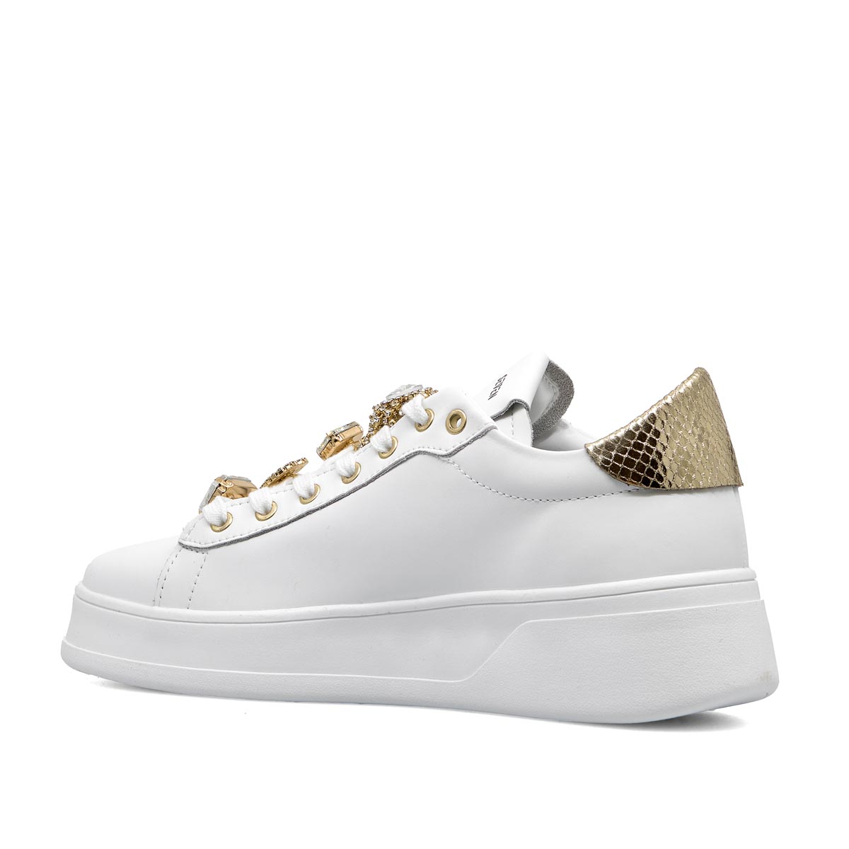 Seven Γυναικείο Sneaker T125Q791252R Λευκό Χρυσό