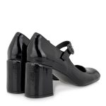 Seven Γυναικεία Γόβα Mary Jane T185L413402805 413 Μαύρο