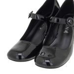 Seven Γυναικεία Γόβα Mary Jane T185L413402805 413 Μαύρο