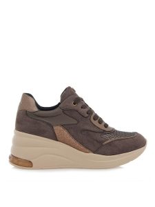 Seven Γυναικεία Sneaker R119R228396I Πούρο Καστόρι Πλατίνα Glitter