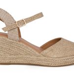 Seven Γυναικεία Εσπαντρίγια S472B0527J34 Χρυσό Glitter