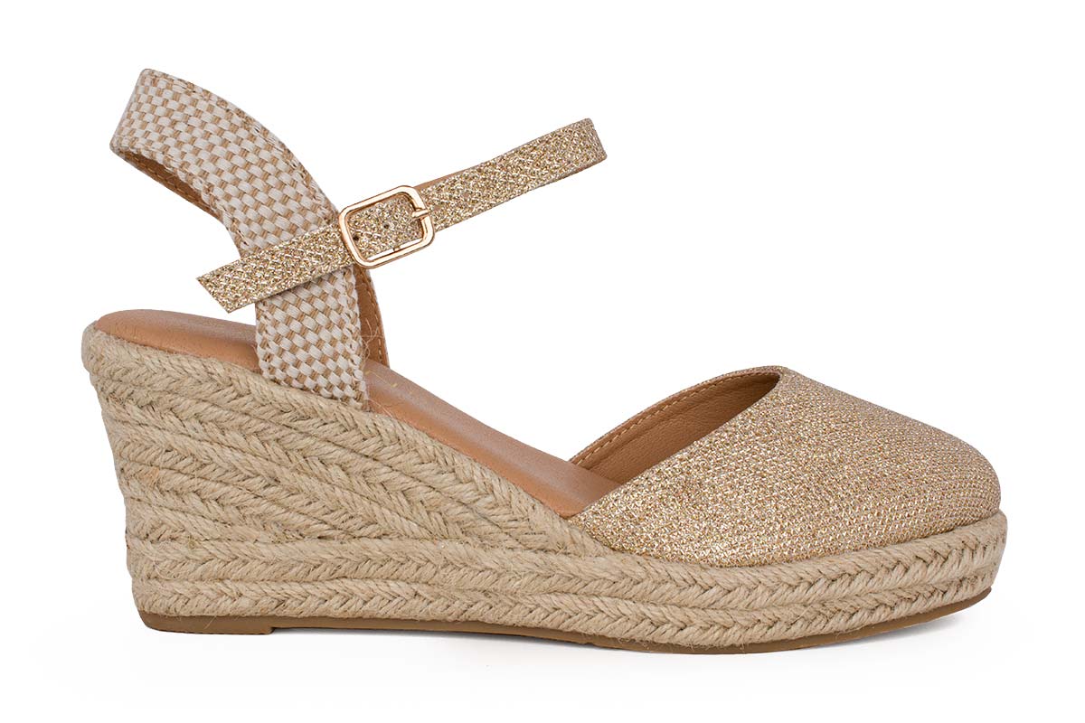 Seven Γυναικεία Εσπαντρίγια S472B0527J34 Χρυσό Glitter Seven Γυναικεία Εσπαντρίγια S472B0527J34 Χρυσό Glitter