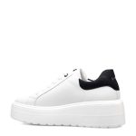 Seven Γυναικείο Sneaker T119R4423656 442 Λευκό Μαύρο Φίδι